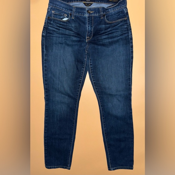 Lucky Brand Denim - Lucky Brand Sofia Skinny Jeans; Womens Size 8/29; Blue MidRise Stretch Denim